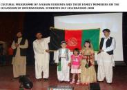 Cultural programme by afgan students